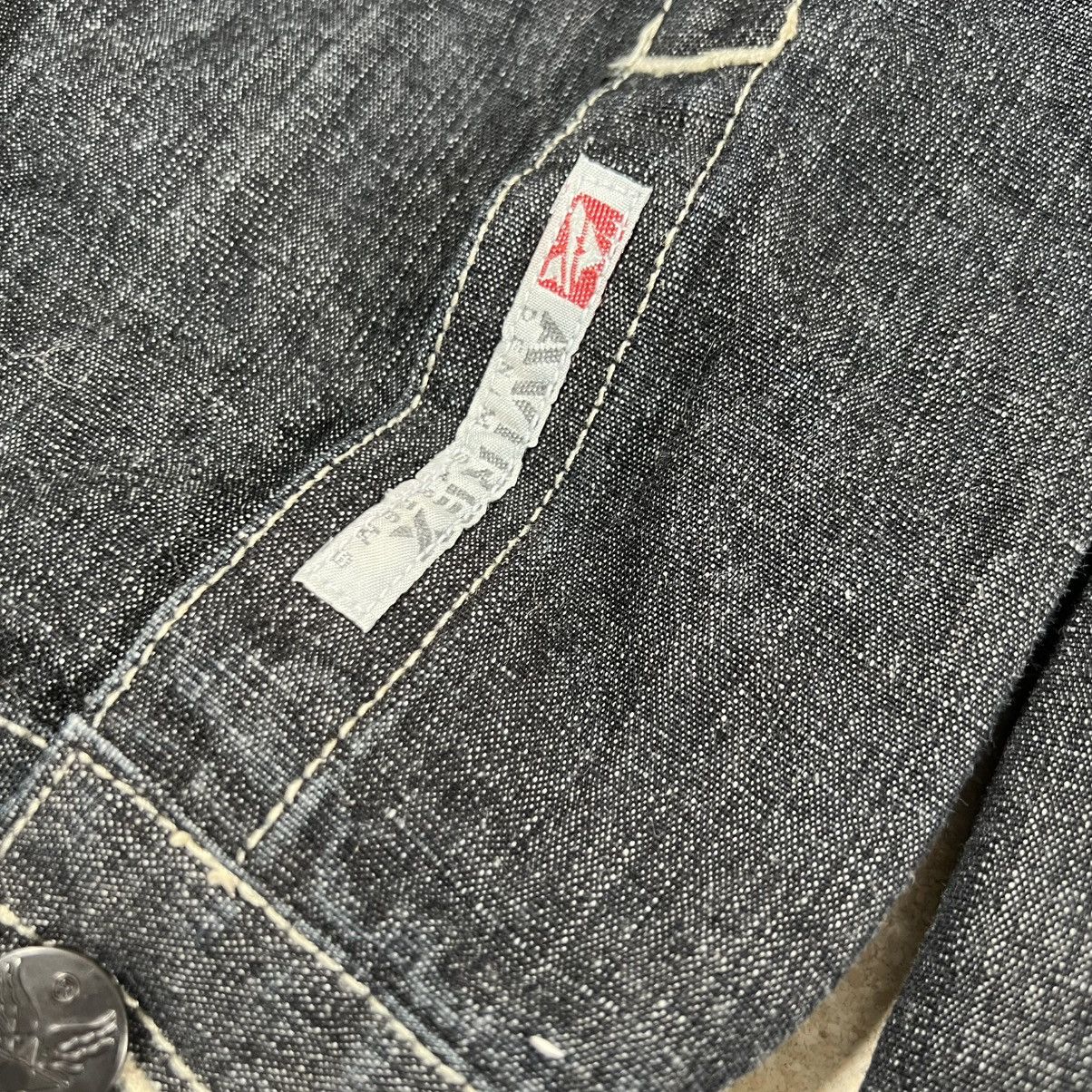 Avirex Vintage Avirex Denim Jacket Men 3XL Blue Baggy Y2K lJean Size US XXL / EU 58 / 5 - 4 Thumbnail