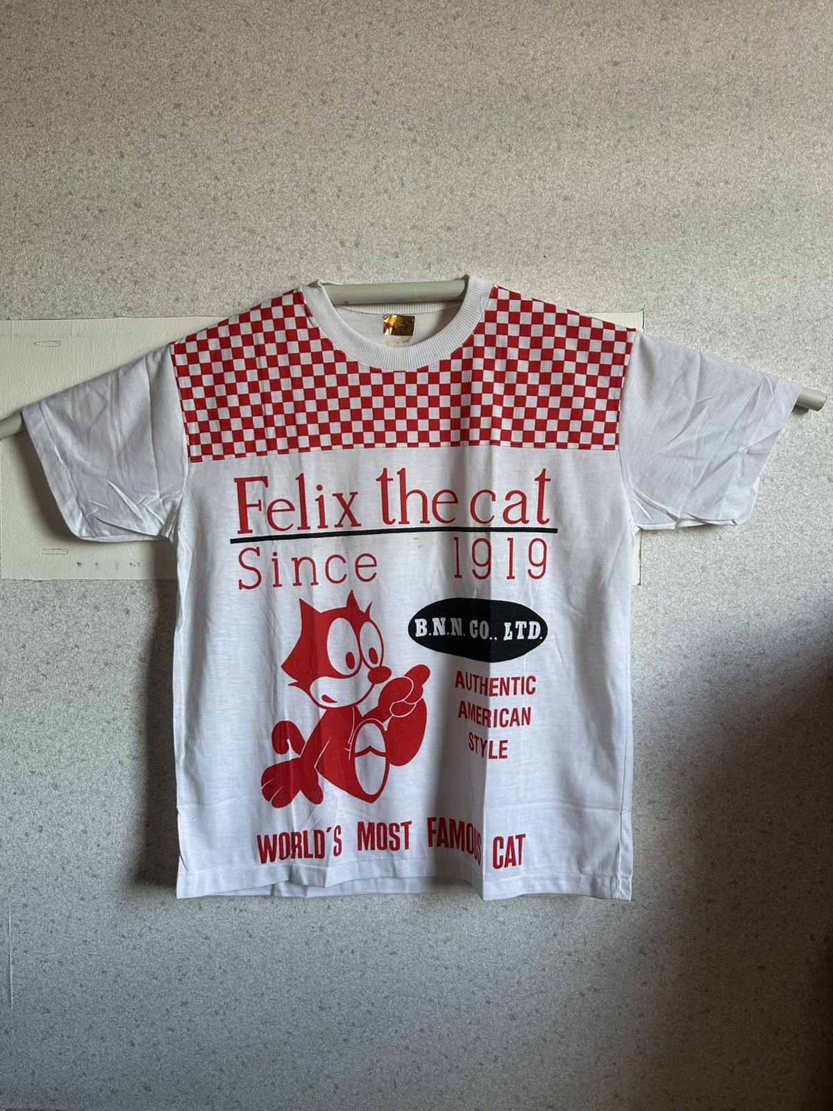 Vintage Vintage 80s Bootleg Felix The Cat BPT01 Size US L / EU 52-54 / 3 - 1 Thumbnail