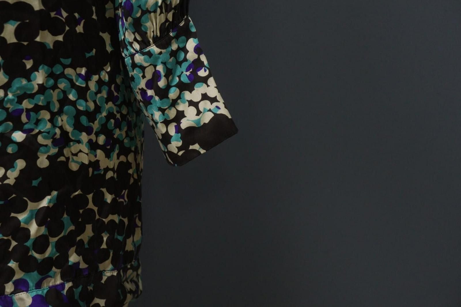 Missoni Missoni Multicolor Polka Dot 100% Cowl Shift Dress Size 6 Size M / US 6-8 / IT 42-44 - 4 Thumbnail