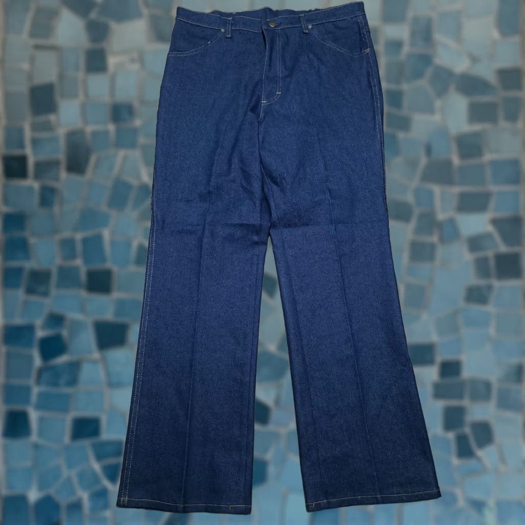 VINTAGE Roebucks Flex Jeans Sears Mens 38 x 30 Denim Blue Regular 