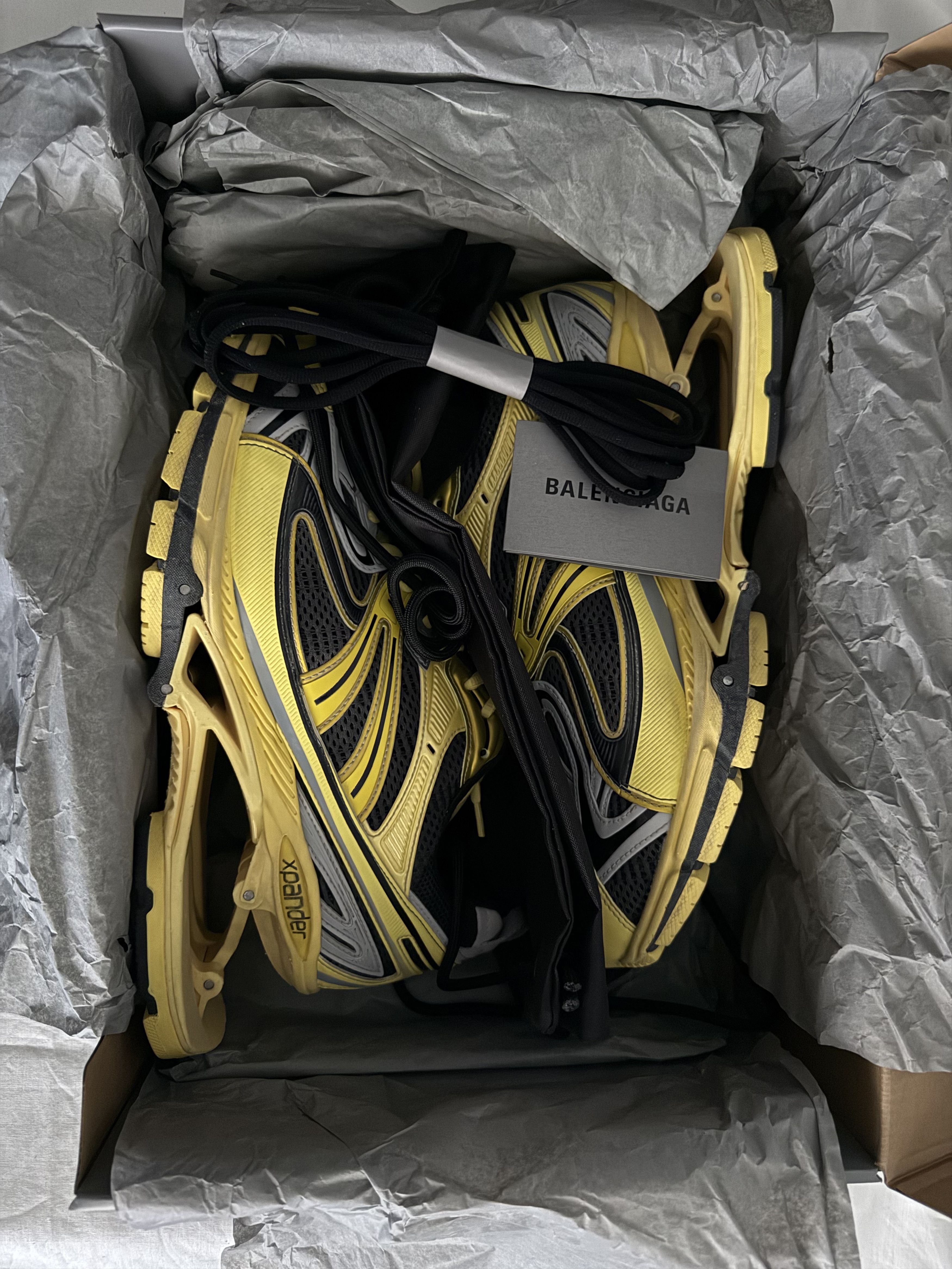 Balenciaga Balenciaga X-Pander Yellow/Gray Size US 11 / EU 44 - 2 Thumbnail