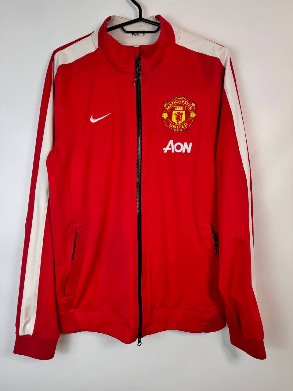 Nike × Vintage Manchester United Tracksuit Top Nike Casual Jacket and pants Size US M / EU 48-50 / 2 - 1 Thumbnail