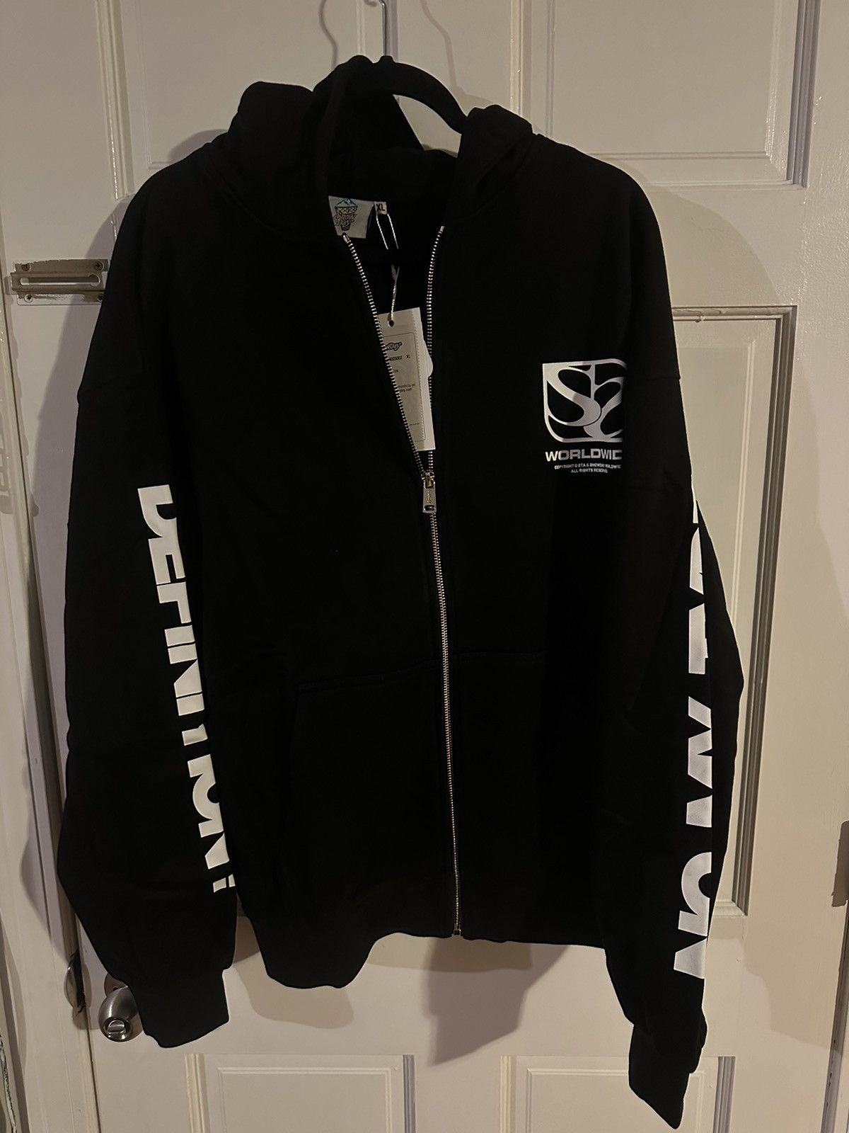 Snowday Snowday x STA Black Zip Up Hoodie L Size US L / EU 52-54 / 3 - 4 Thumbnail