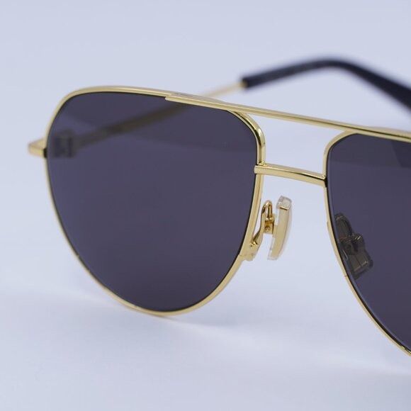 Bottega Veneta 🕶️ New Bottega Veneta BV1302S 001 Sunglasses - Gold Frame Size ONE SIZE - 6 Thumbnail