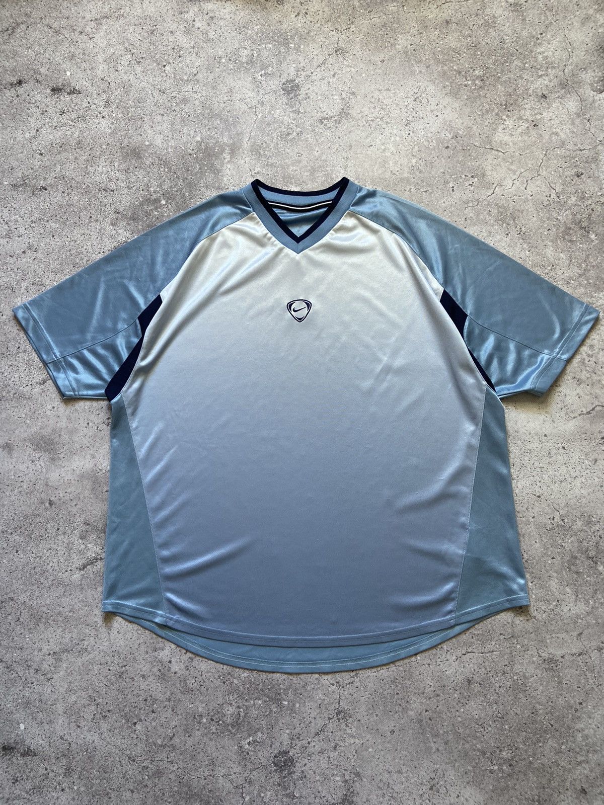 Nike Blokecore Vintage Nike Tn like Center logo swoosh Jersey Tee Size US XL / EU 56 / 4 - 1 Thumbnail
