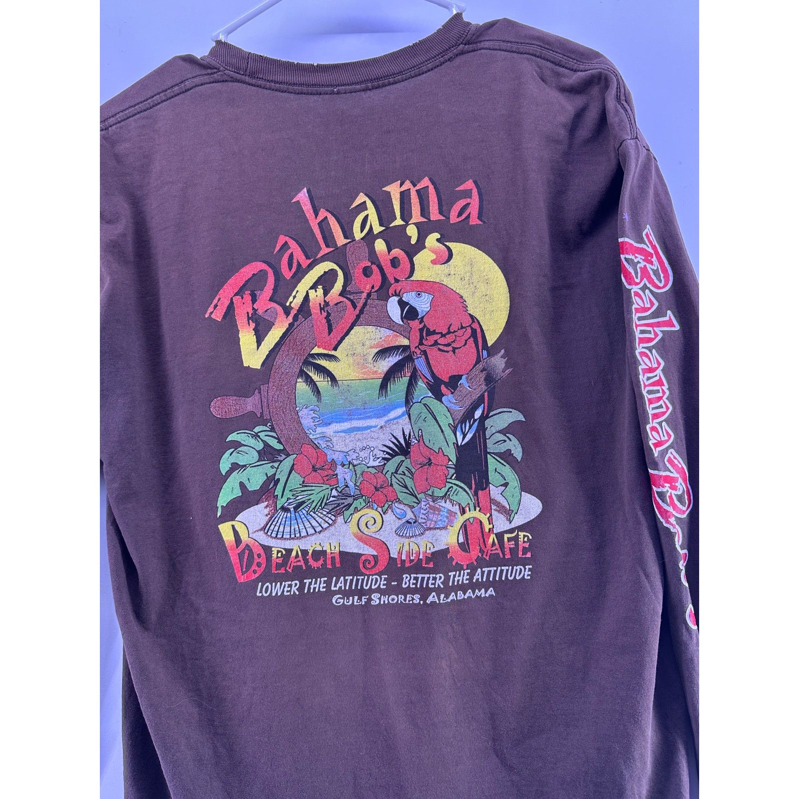 & Other Stories Bahama Bobs Beach Side Cafe Brown Longsleeve Size Large Size US L / EU 52-54 / 3 - 10 Thumbnail