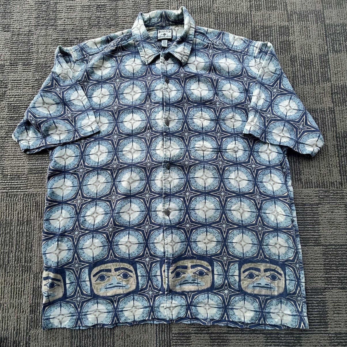 Bugle Boy Vintage Bugle Boy All Over Print Hawaiian Button-up Shirt Size US XL / EU 56 / 4 - 1 Thumbnail