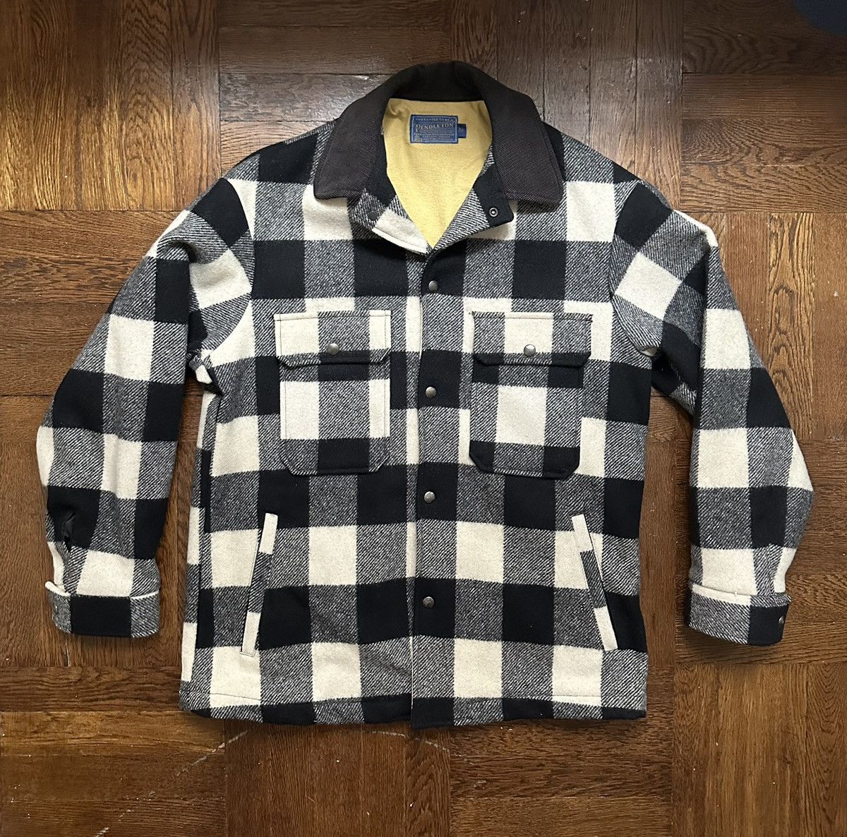 Pendleton Vintage Pendleton Wool Shirt Jacket - Buffalo Plaid / Check Size US M / EU 48-50 / 2 - 1 Thumbnail