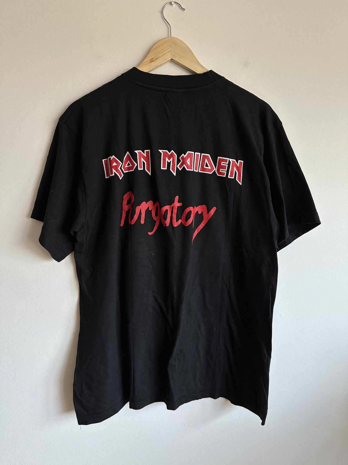 Band Tees × Iron Maiden Iron Maiden Purgatory Tee metal punk rock band Tee Size US M / EU 48-50 / 2 - 2 Thumbnail