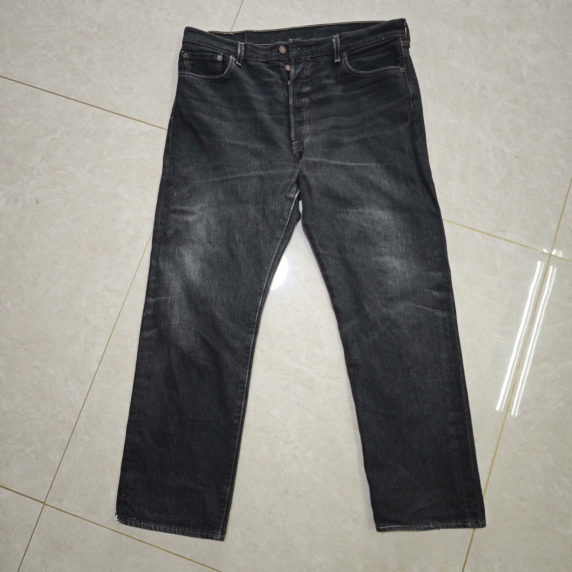 Levi's Levi's Black Denim Jeans L Men Size US 34 / EU 50 - 1 Thumbnail