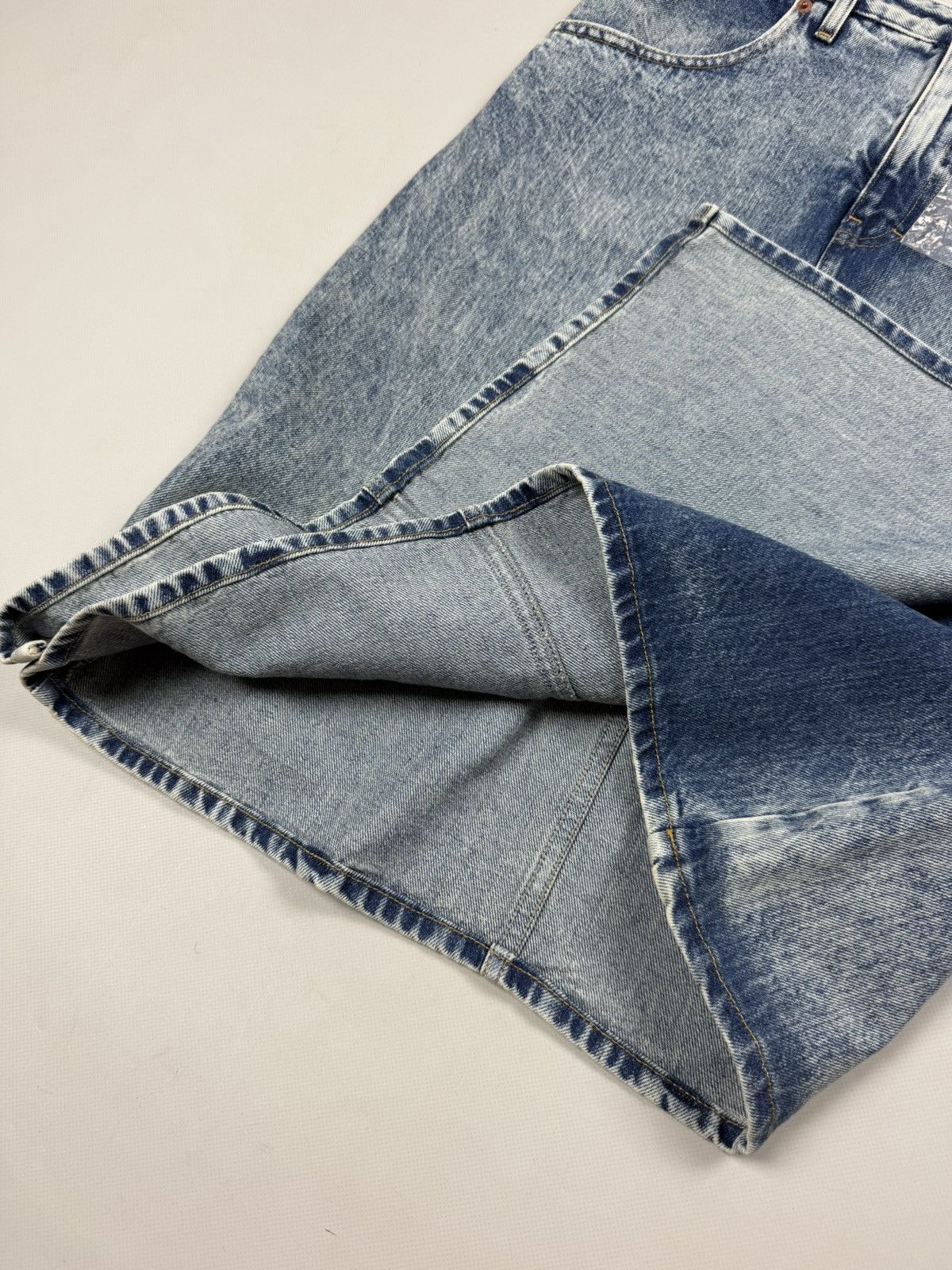 Maison Margiela BNWT! Maison Margiela Ladies Denim Pencil Wrap Midi Skirt Size 28" / US 6 / IT 42 - 11 Thumbnail