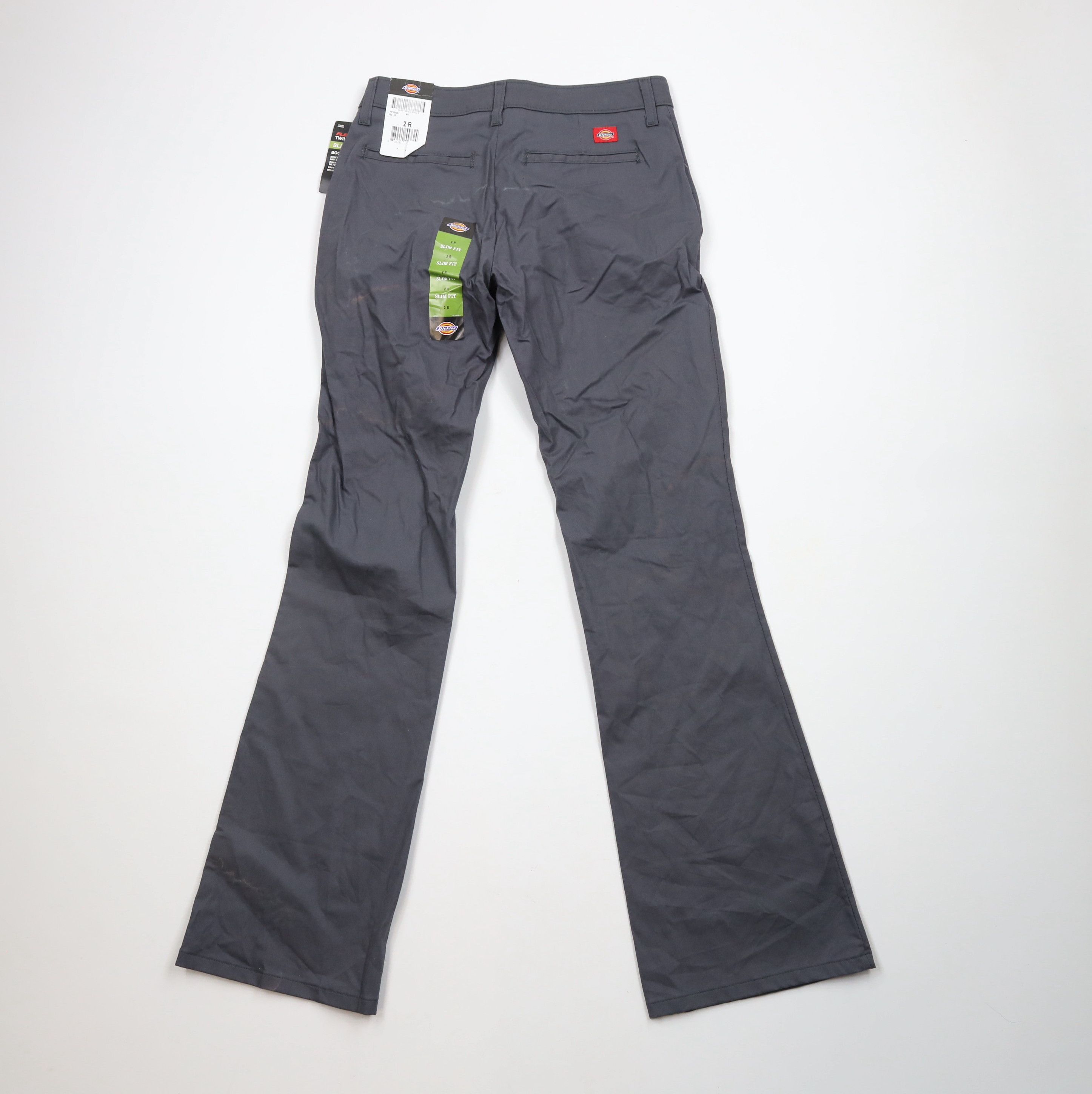 Dickies × Vintage Deadstock Vintage Y2K Dickies Flared Boot Cut Twill Pants Size 26" / US 2 / IT 38 - 11 Thumbnail