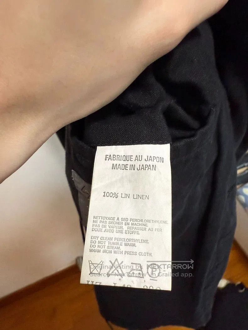 Yohji Yamamoto Yohji Yamamoto Linen Blazer Coat. Size US M / EU 48-50 / 2 - 4 Thumbnail