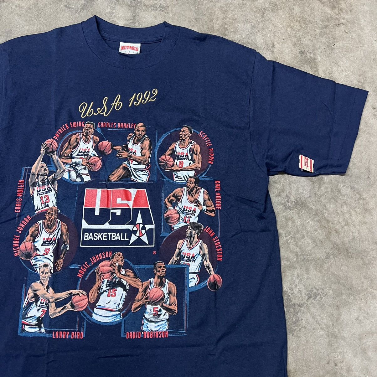 BNWT Vintage 1992 NBA “The Dream Team” USA Olympics T-Shirt