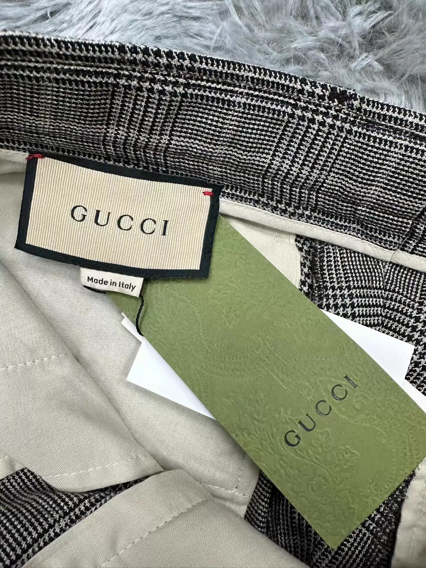Gucci GUCCI GG Check Logo Trousers 44 NWT Size US 28 / EU 44 - 3 Thumbnail