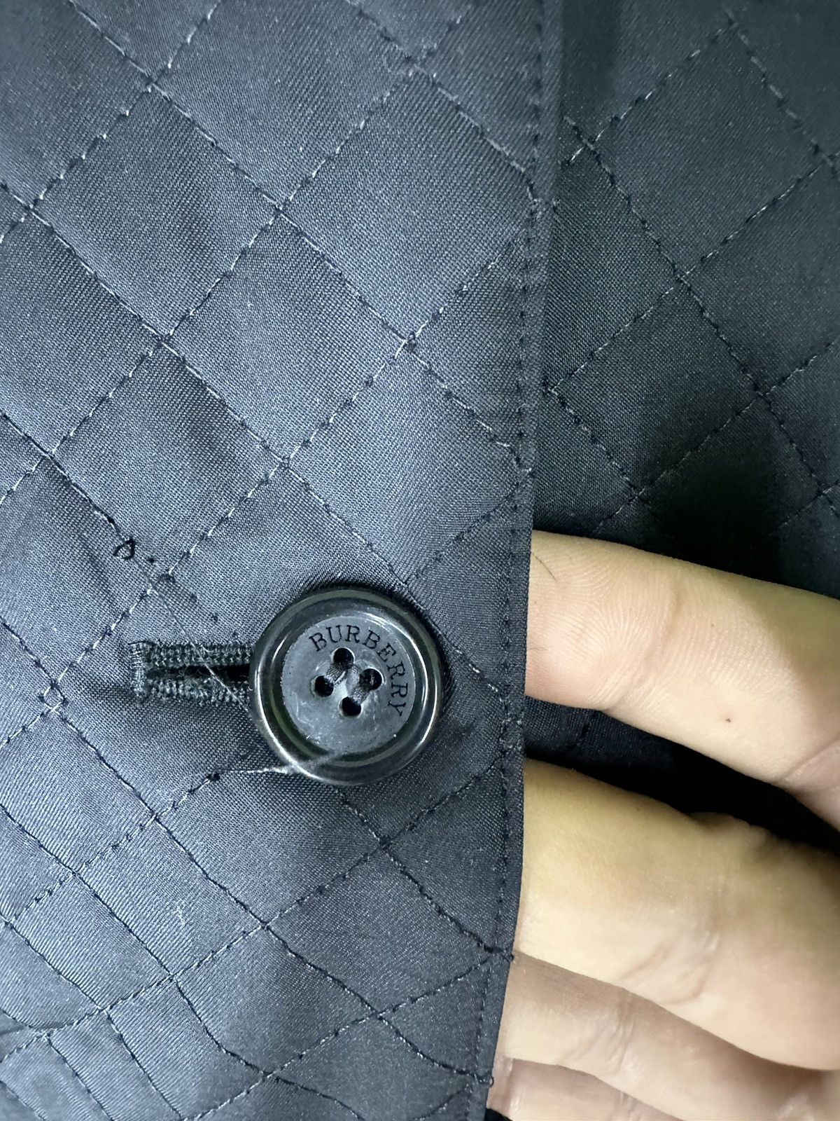 Burberry Burberry London Nova Check Trench Coat Jacket Black Size US M / EU 48-50 / 2 - 8 Thumbnail