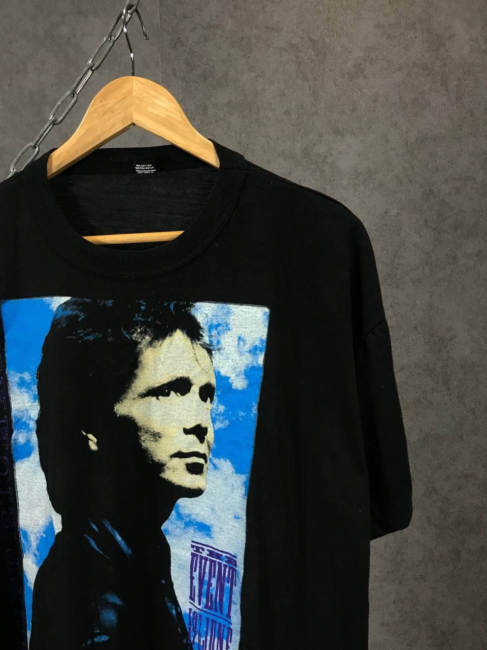 Band Tees Cliff Richard 1989 vintage rock band tour tee Size US L / EU 52-54 / 3 - 3 Thumbnail