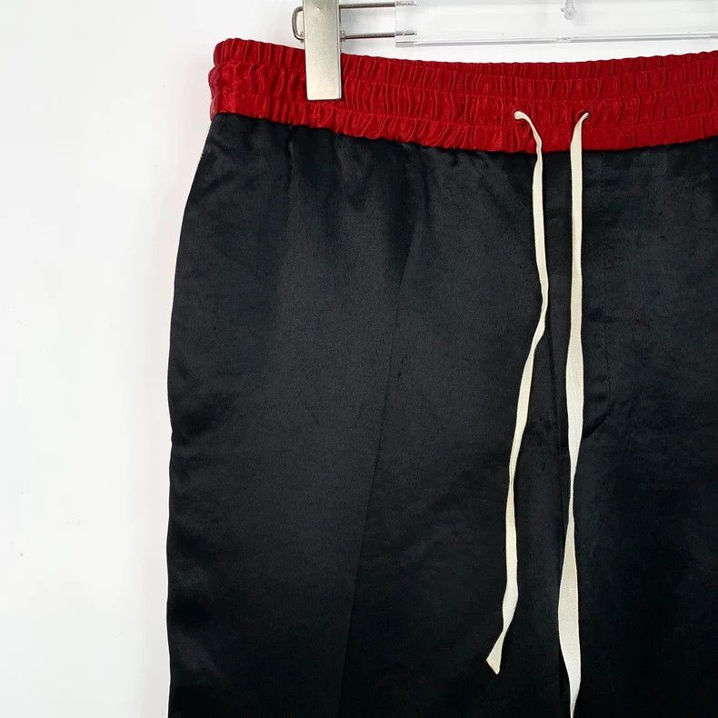 Gucci Gucci Black side stripe drawstring lase-up casual trousers Size US 30 / EU 46 - 3 Thumbnail