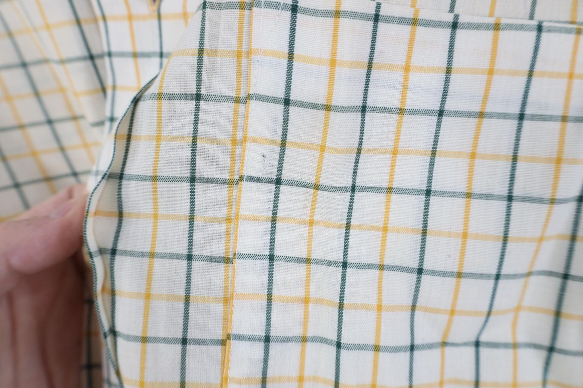 Vintage Vintage 60s 70s Streetwear Collar Button Shirt Plaid USA Size US M / EU 48-50 / 2 - 4 Thumbnail