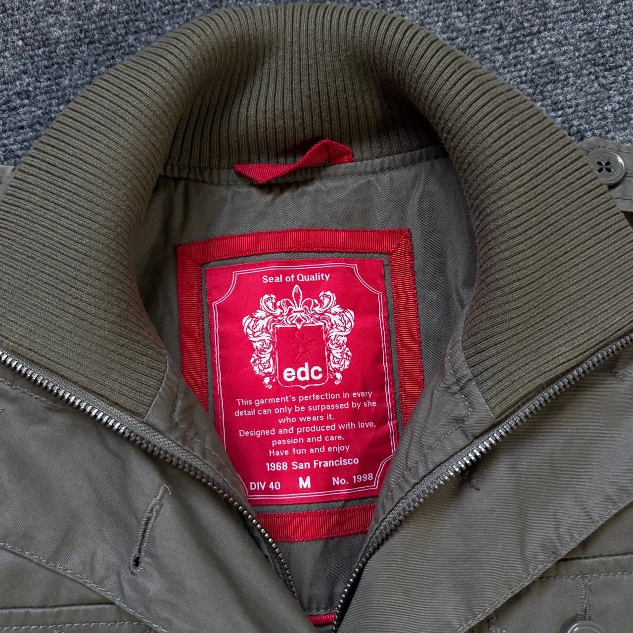 20471120 VTG Women’s EDS Trench Light Jacket Size M Y2K 00s USA Grung Size M / US 6-8 / IT 42-44 - 11 Thumbnail