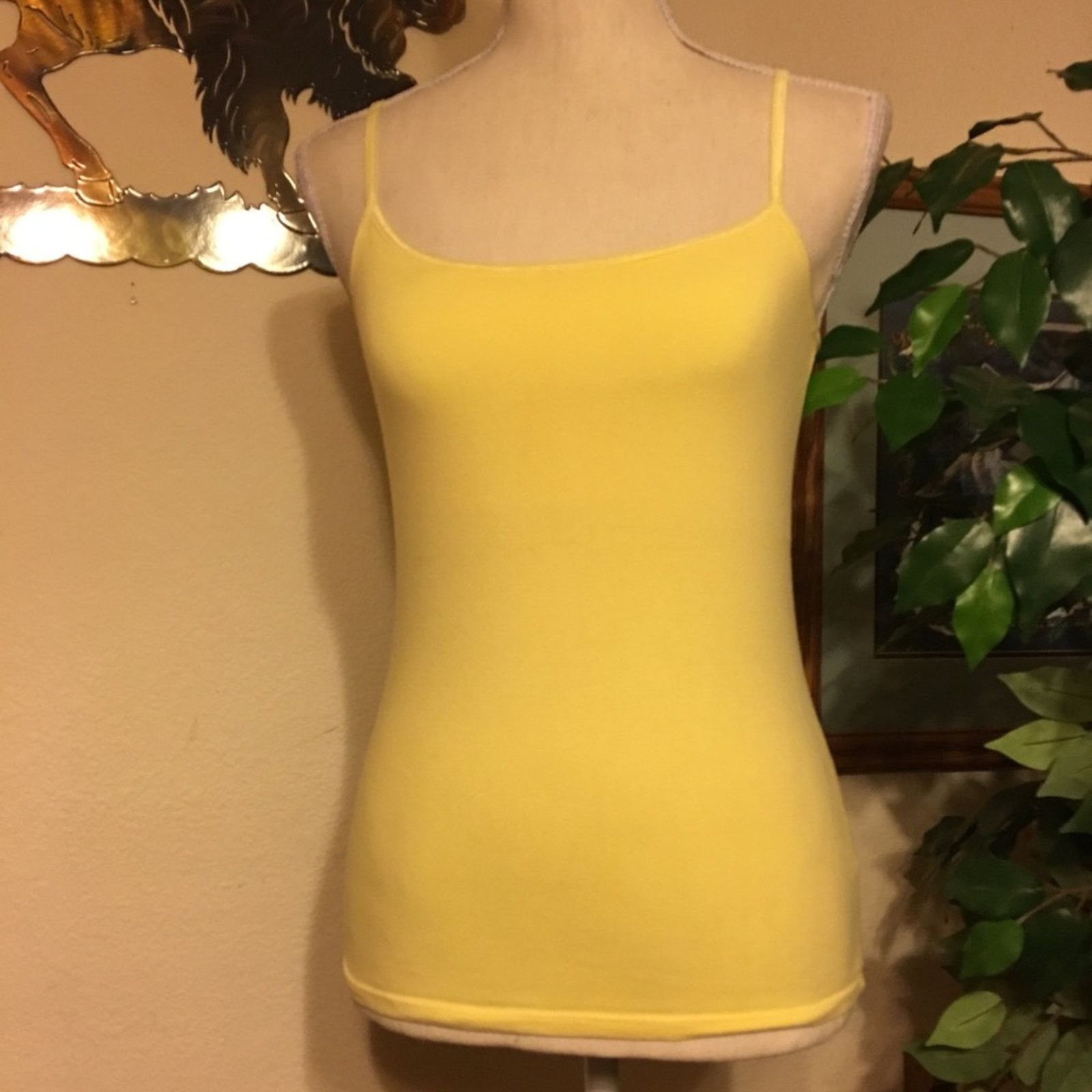 Other SO brand yellow BIB soft stretchy tank came NWOT S Size S / US 4 / IT 40 - 1 Thumbnail