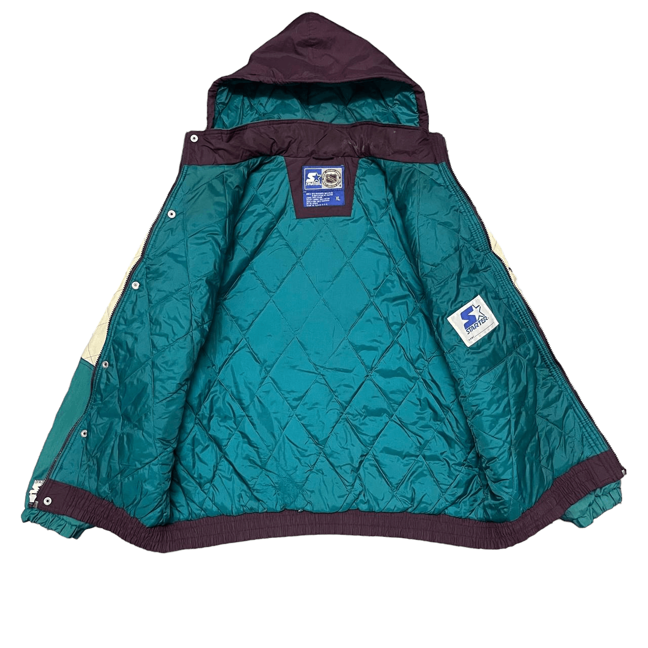 NHL Vintage Starter NHL The Mighty Ducks Jacket Size US XL / EU 56 / 4 - 12 Thumbnail