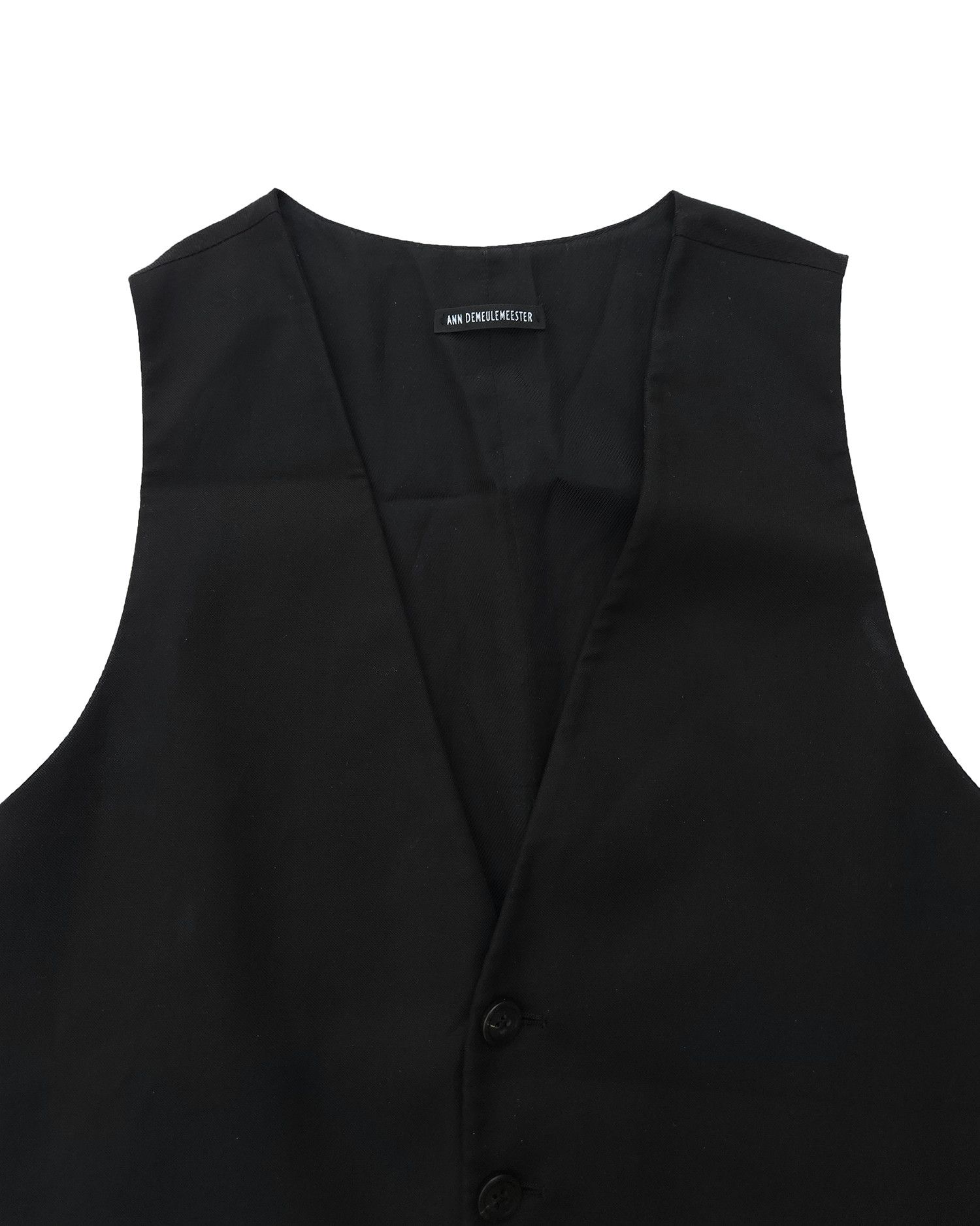 Ann Demeulemeester Ann Demeulemeester "Charlotte" Classic Waistcoat Size XS / US 0-2 / IT 36-38 - 3 Thumbnail