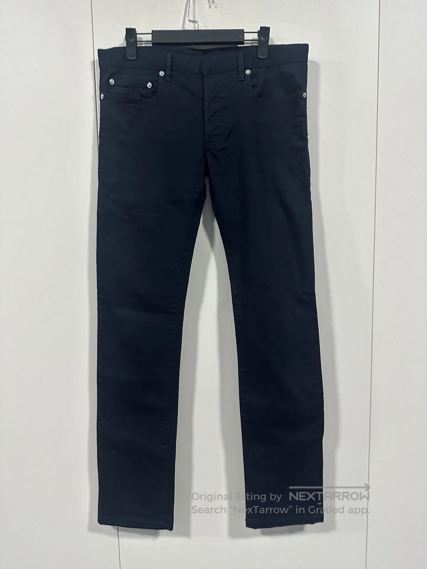 Dior Dior Homme Black Stretch Jeans. Size US 31 - 1 Thumbnail