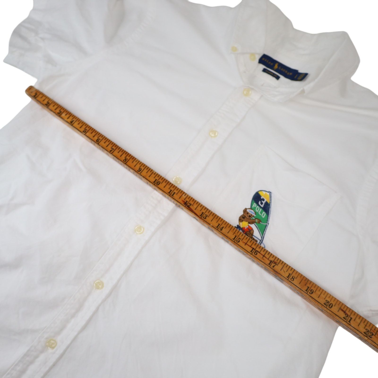 Polo Ralph Lauren Polo Ralph Lauren Surfing Bear Button Up Shirt Size US S / EU 44-46 / 1 - 7 Thumbnail