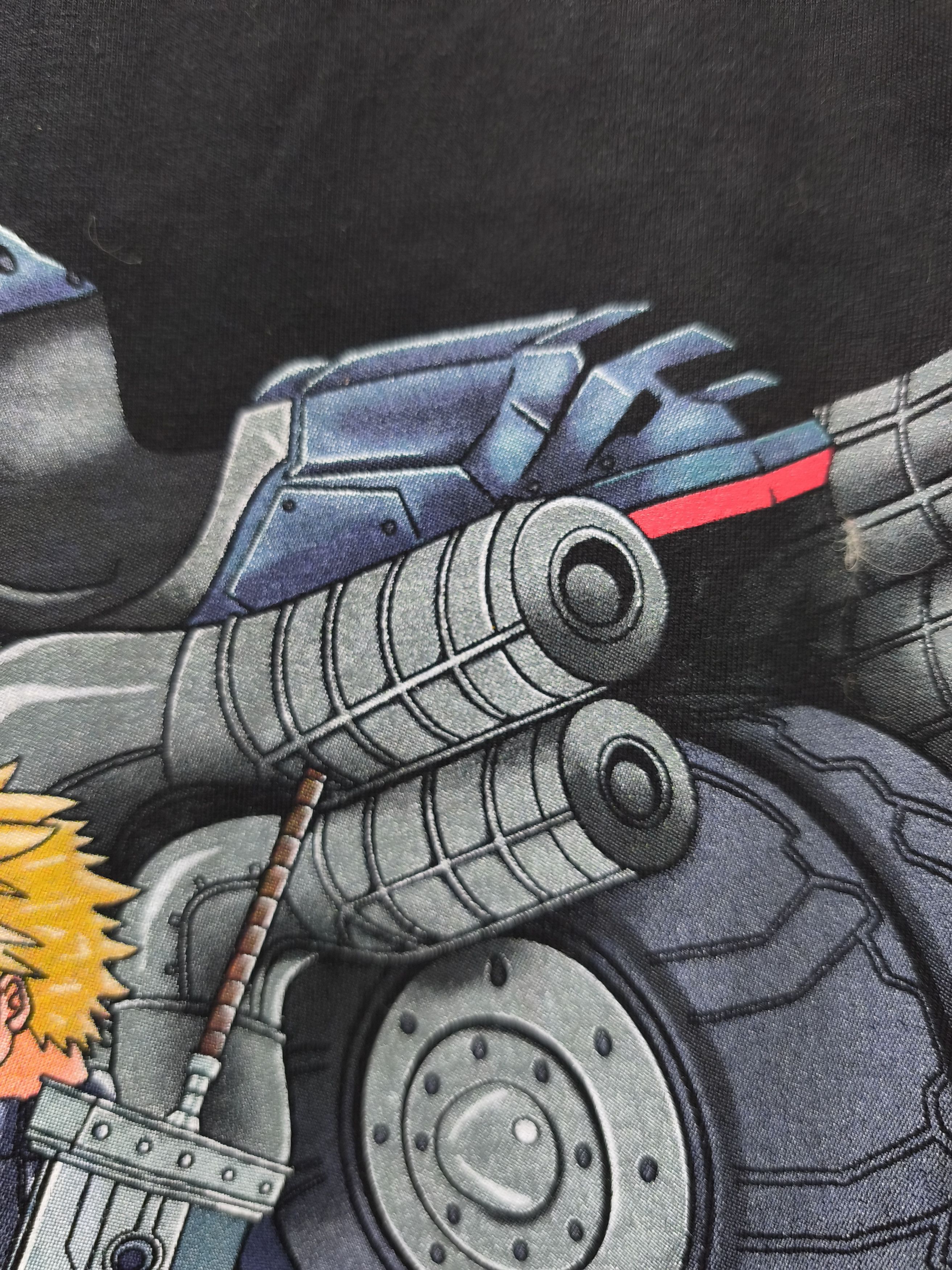 Playstation Final Fantasy VII Cloud Strife T-shirt Size US XL / EU 56 / 4 - 5 Thumbnail