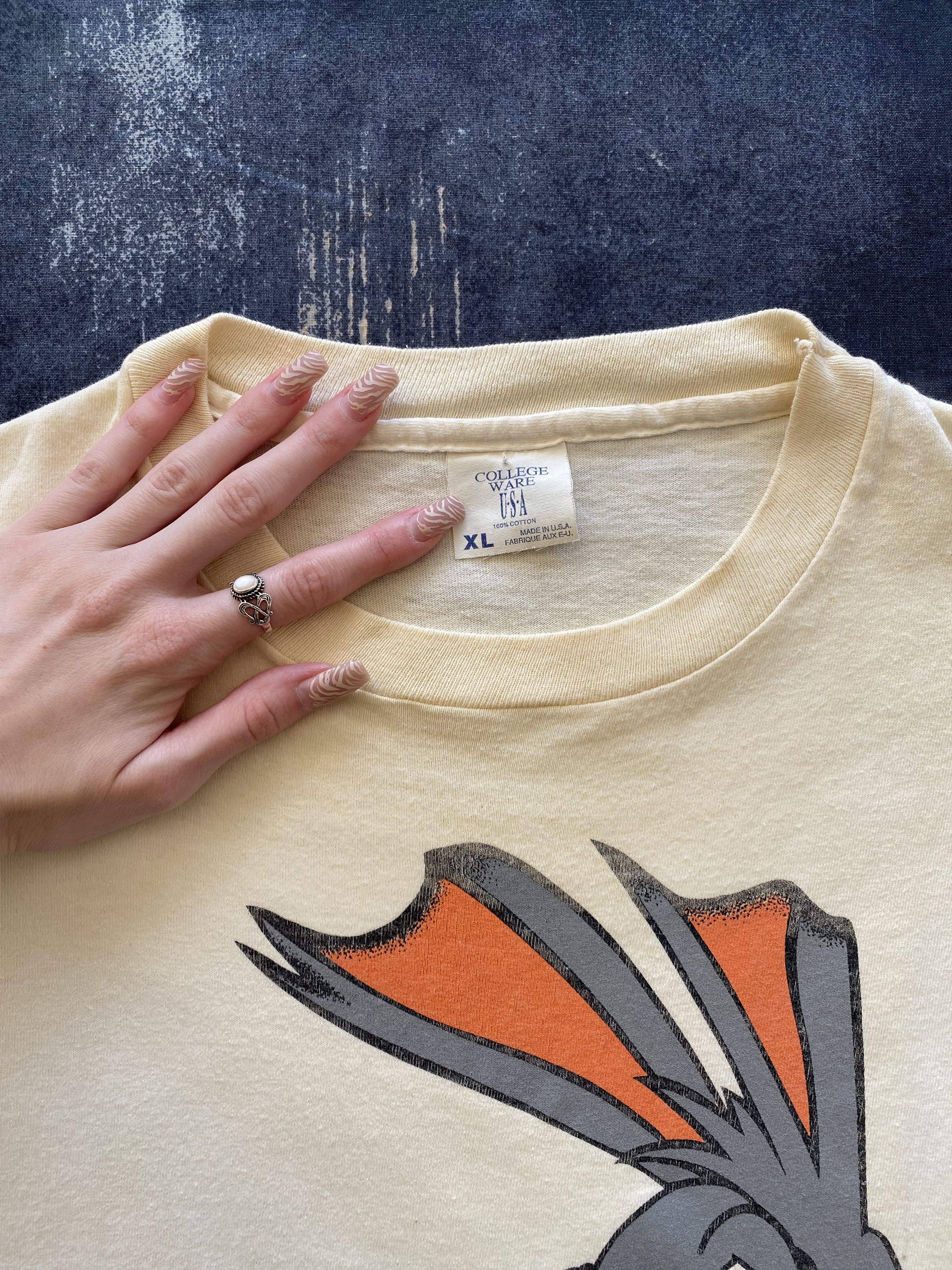 Cartoon Network Looney Tunes 1995 Vintage Bugs Bunny Warner Bros. Tee Size US XL / EU 56 / 4 - 25 Thumbnail