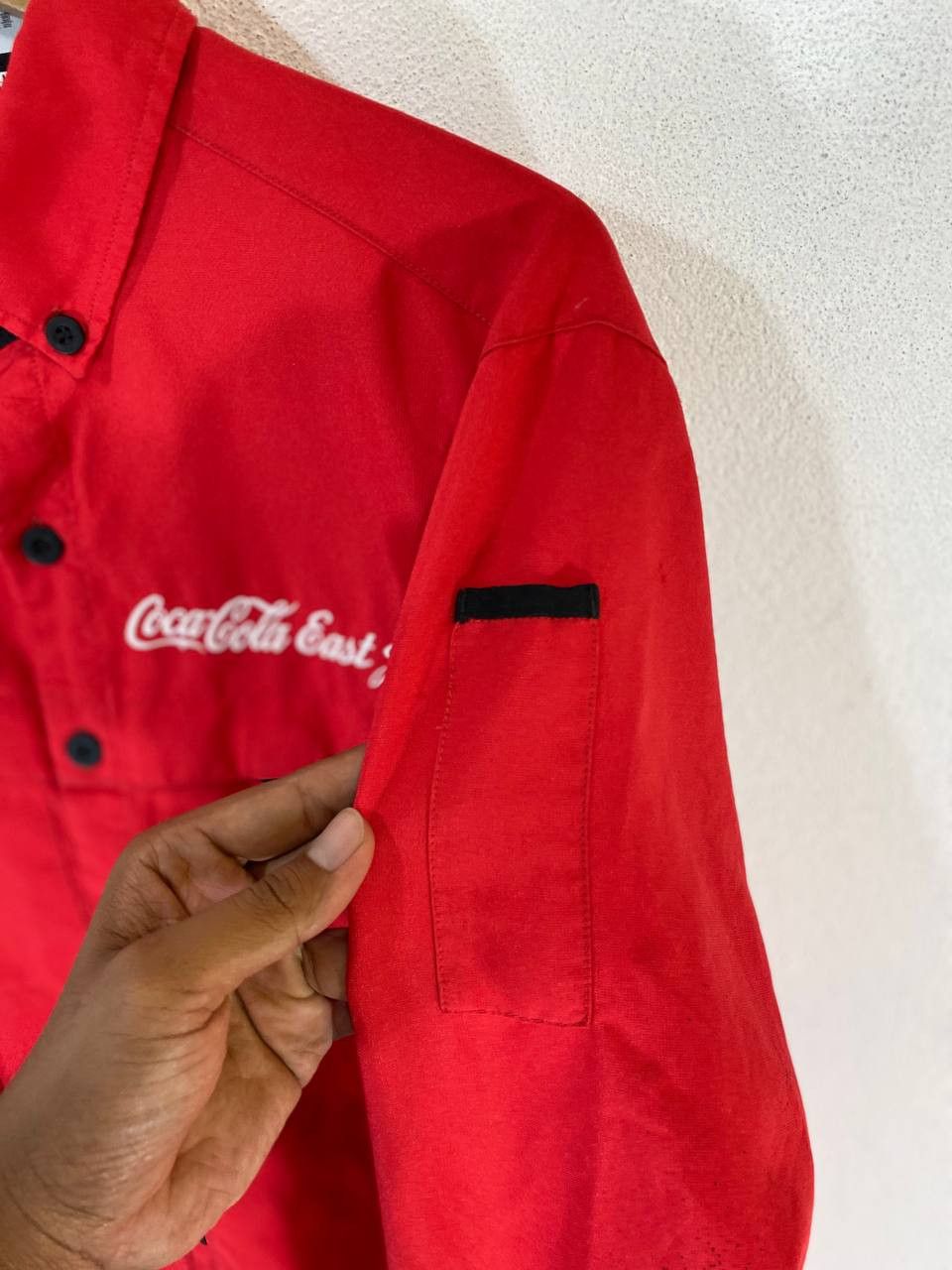 Coca Cola vintage coca cola wast japan worler shirt embroided Size US XL / EU 56 / 4 - 7 Thumbnail