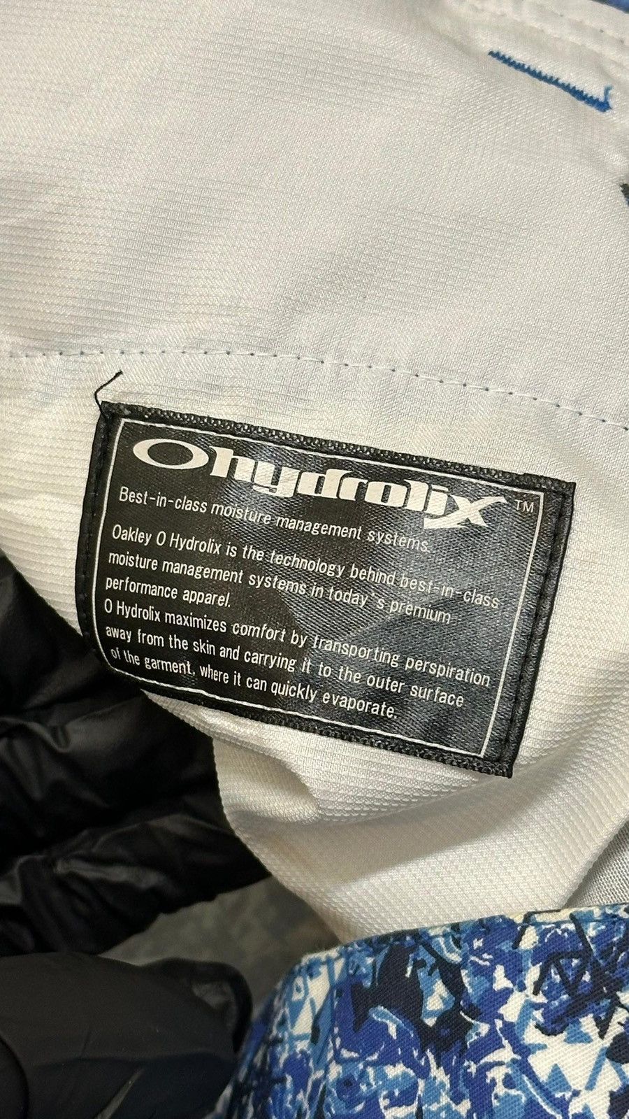 Oakley Oakley men's blue Skull 3D straight-leg golf pants. Size US 34 / EU 50 - 23 Thumbnail