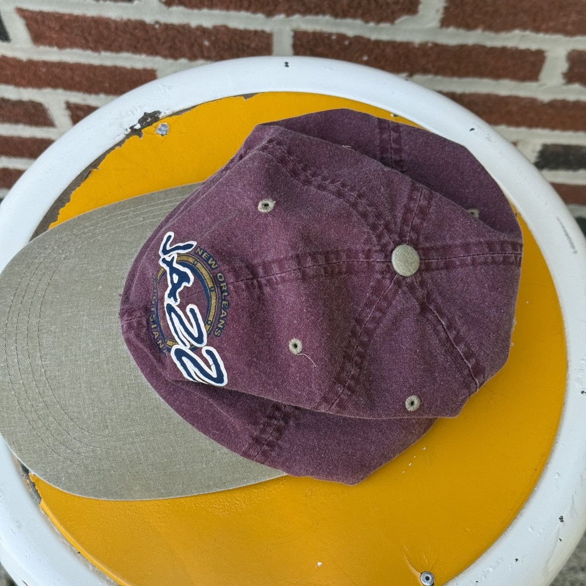Vintage Vintage 90’s New Orleans Jazz Louisiana Adjustable Cap Size ONE SIZE - 4 Thumbnail