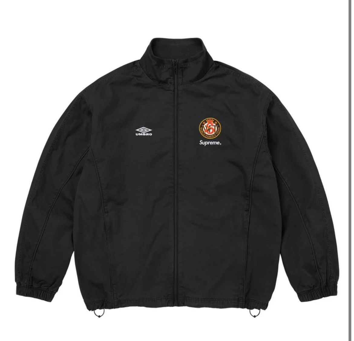 Supreme × Umbro Supreme Umbro Cotton Ripstop Track Jacket Black Size Small Size US S / EU 44-46 / 1 - 4 Thumbnail