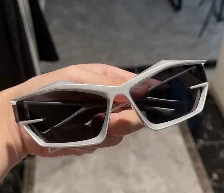 Electric Visual × Vintage Retro punk rock rave sunglasses Size ONE SIZE - 2 Thumbnail