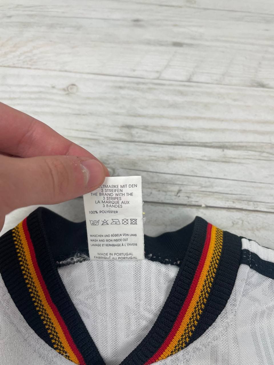 Adidas Adidas Germany 1996 Home Klinsmann #18 Shirt Soccer Jersey Size US S / EU 44-46 / 1 - 10 Thumbnail
