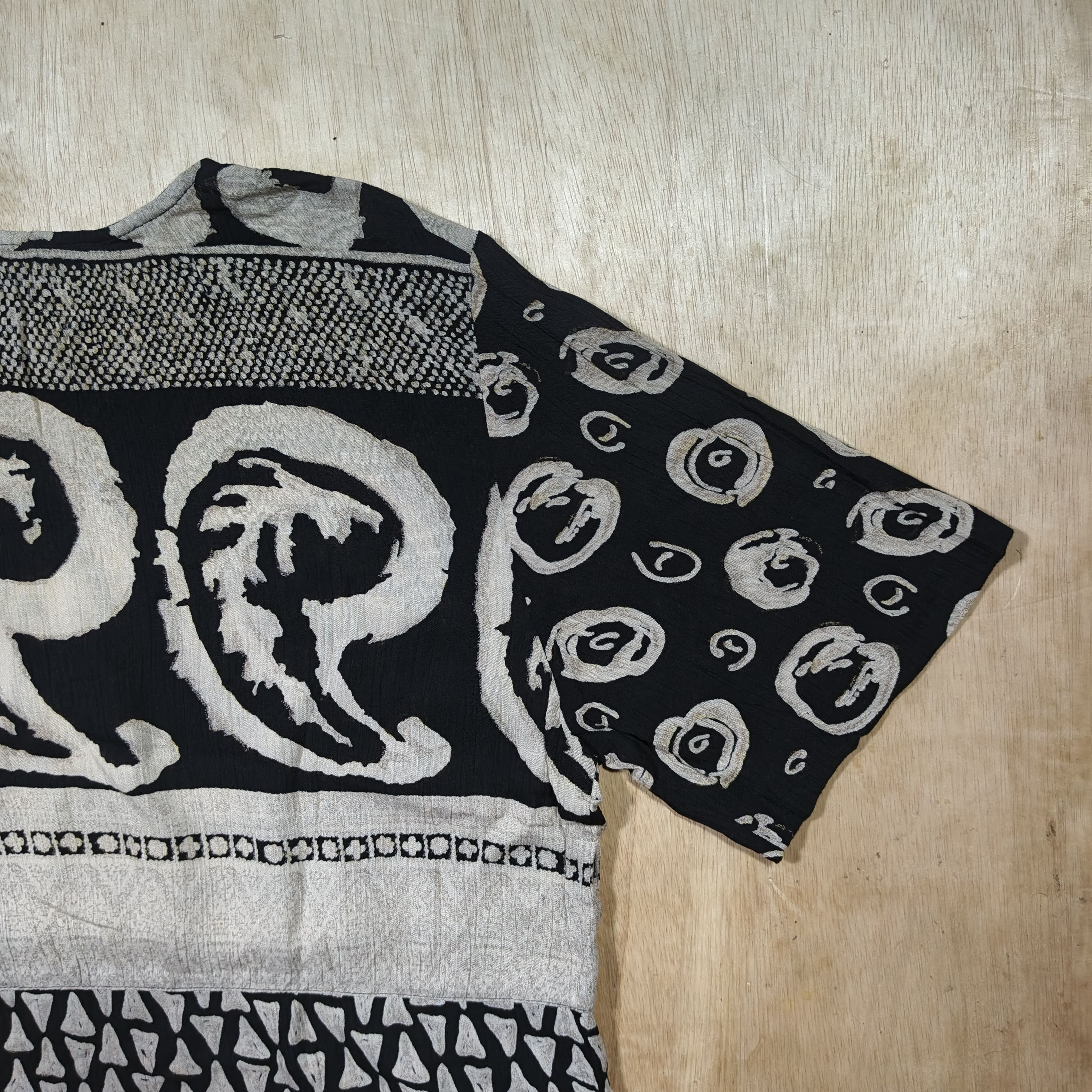 Other CAROLE LITTLE DRESSES Vintage Abstract AOP Rayon Size XL / US 12-14 / IT 48-50 - 11 Thumbnail