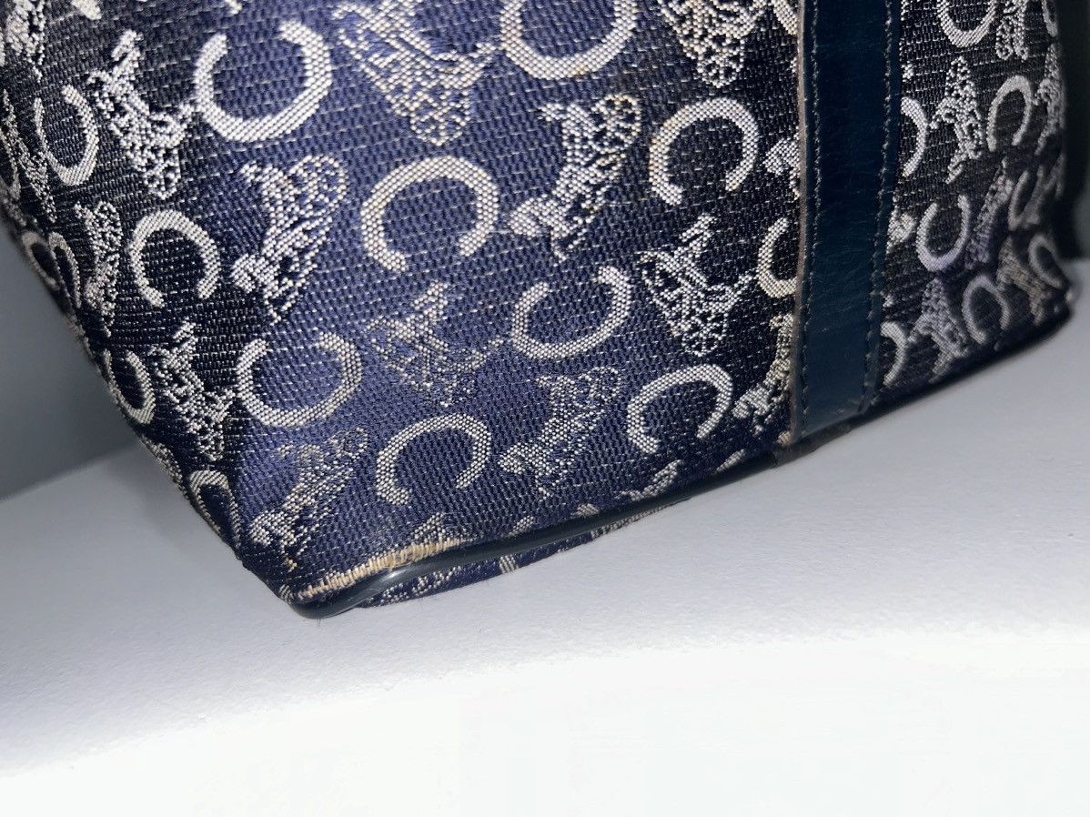 Celine Celine CMacadam Canvas Blue Boston Bag Size ONE SIZE - 17 Thumbnail