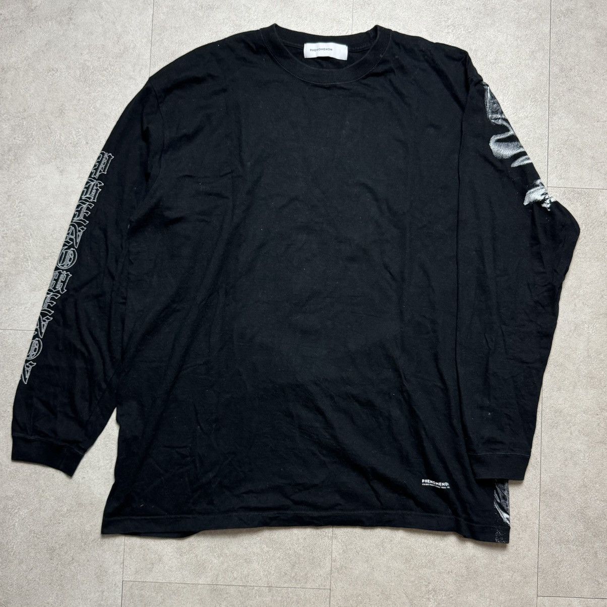 PHENOMENON SS16 Phenomenon archive Loop Print Long Sleeve T Shirt Size US XL / EU 56 / 4 - 2 Thumbnail