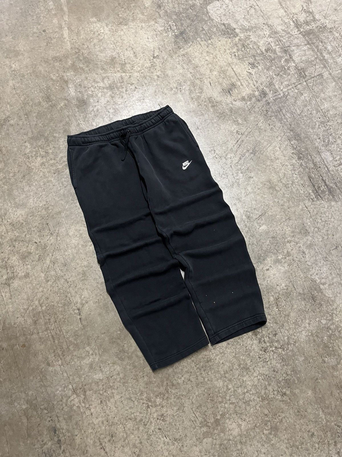 Nike × Vintage Nike baggy fit sweatpants streetwear hype wide leg skater Size US 34 / EU 50 - 2 Thumbnail
