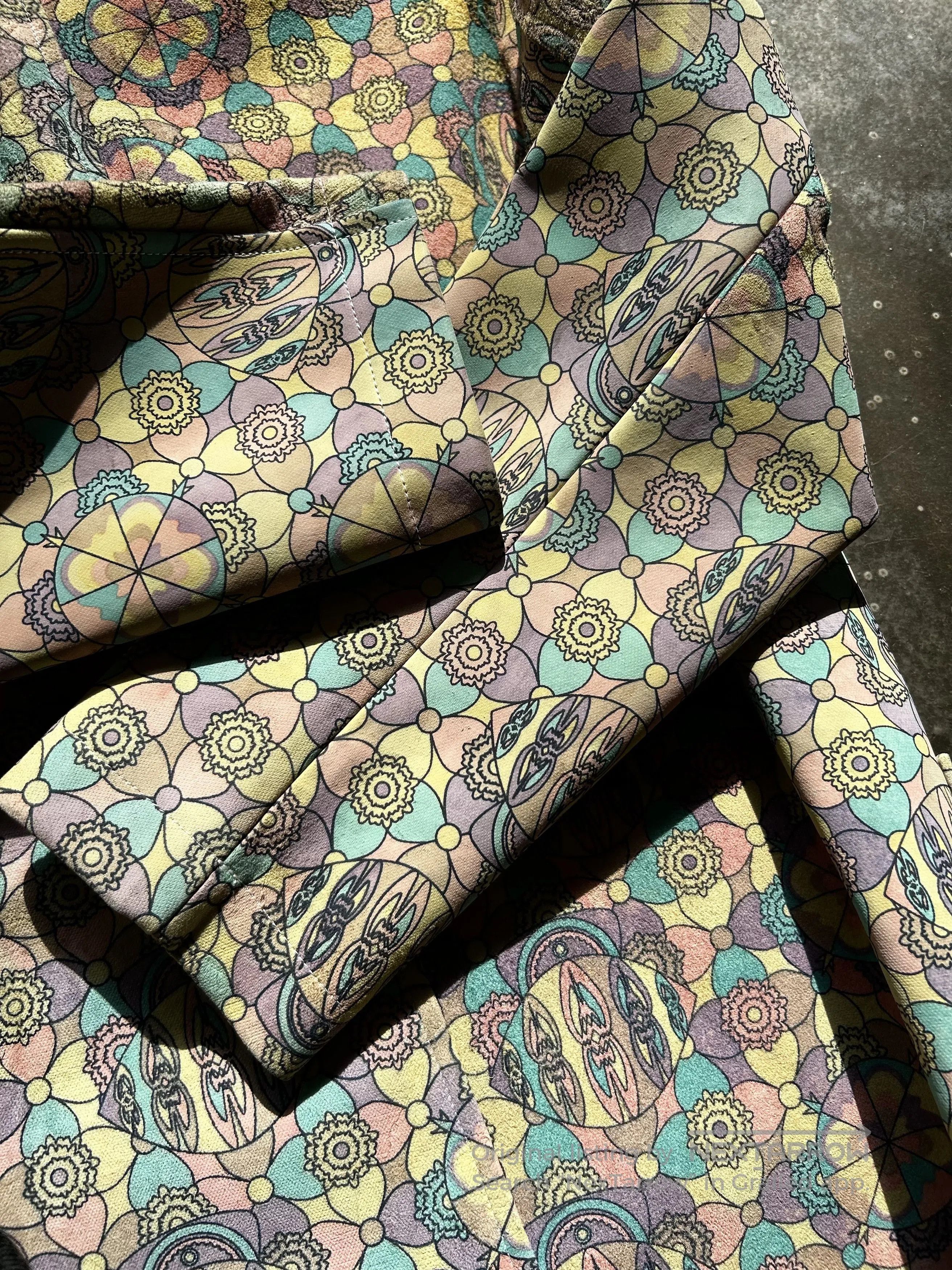 Comme des Garcons COMME des GARÇONS 01AW Runway Psychedelic Horse Leather Bla Size US M / EU 48-50 / 2 - 7 Thumbnail