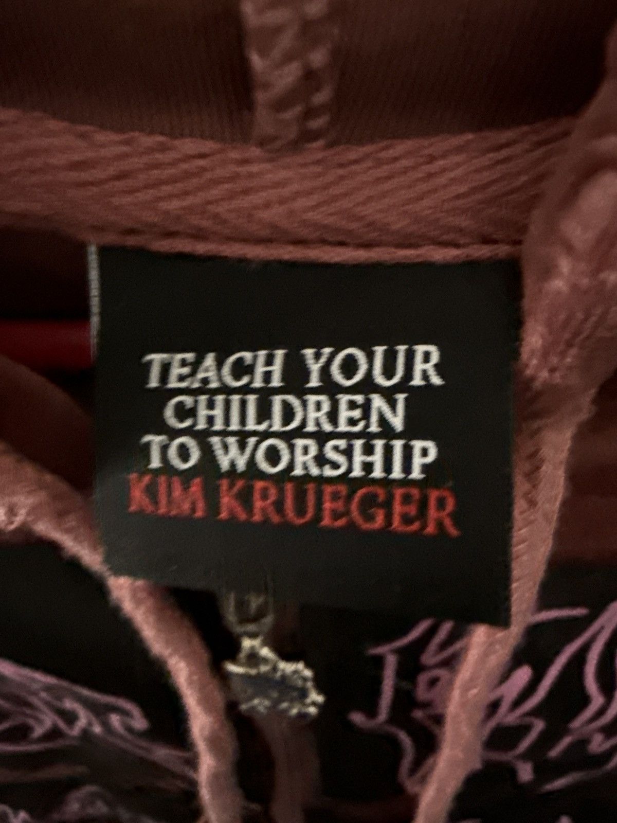 Kim Krueger × Playboi Carti Hello kimmy zipper sweater Size US L / EU 52-54 / 3 - 2 Thumbnail