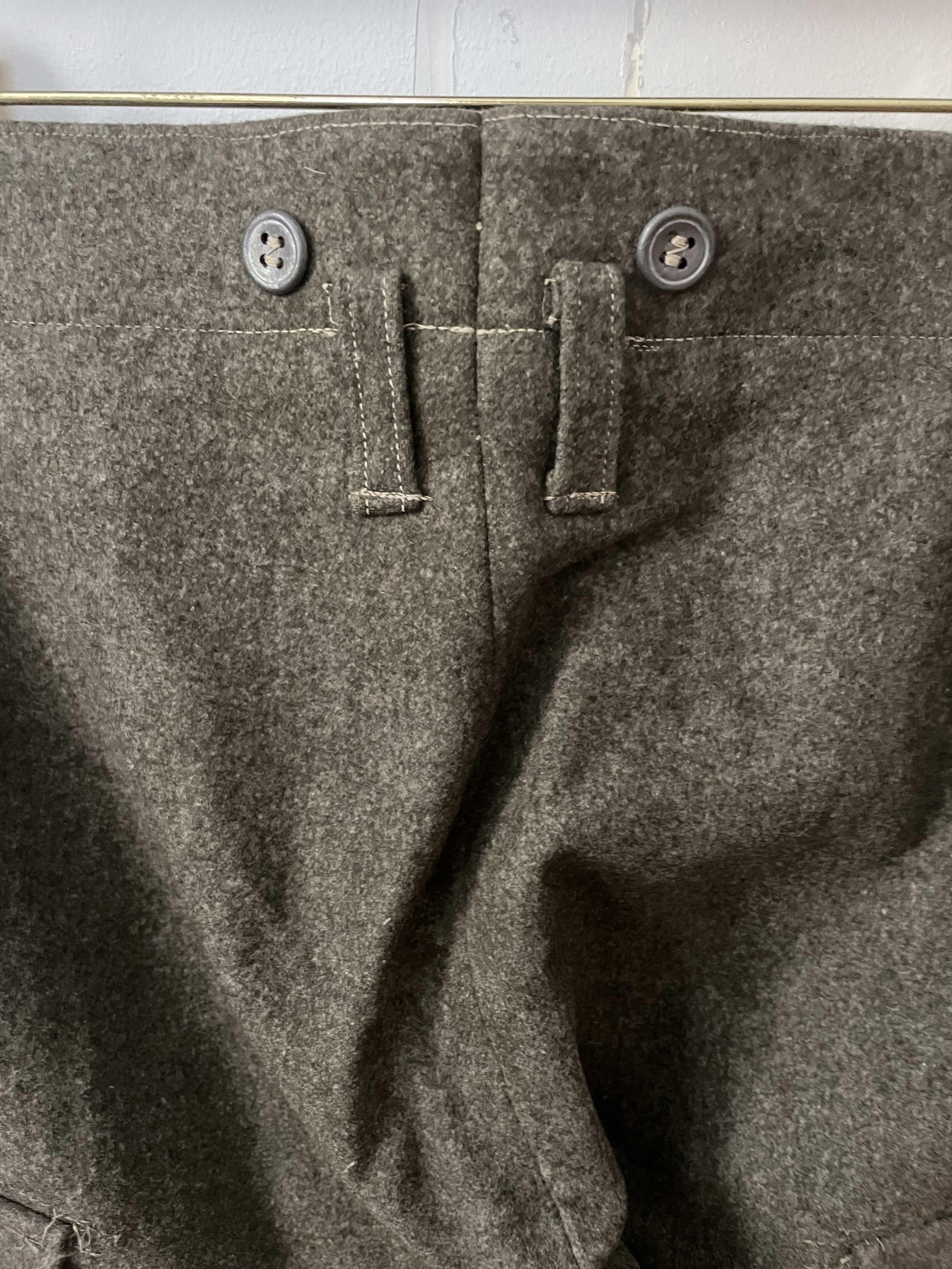 Other Vintage European Military Wool Cargo Trousers Size US 32 / EU 48 - 4 Thumbnail