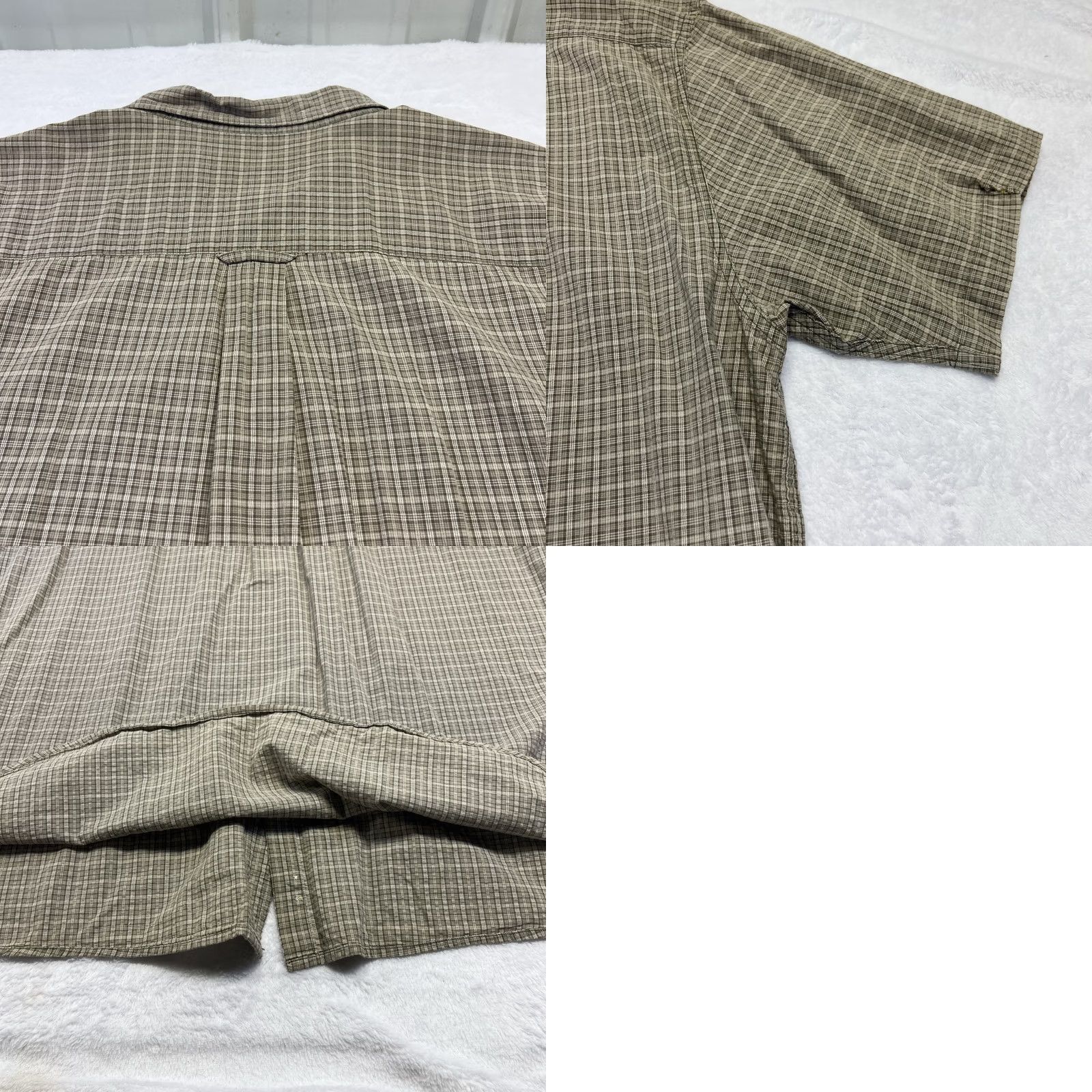 Eddie Bauer VINTAGE Eddie Bauer Plaid Brown Button-Up Shirt Mens 3XL Short Sleeve Button-Up, Hong Kong Size US 39 - 9 Thumbnail