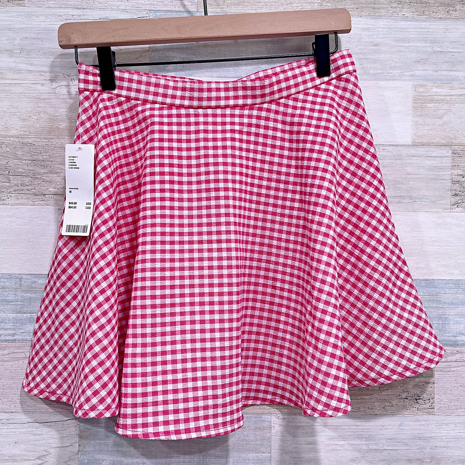Urban Outfitters URBAN OUTFITTERS Mini Skater Skirt Pink Womens Medium Size 30" / US 8 / IT 44 - 3 Thumbnail