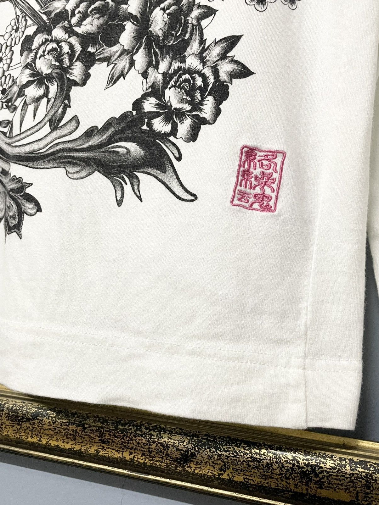 Designer Vintage Og 1990s Japan Designer Karakuri Tamashi Art Tshirt Size US S / EU 44-46 / 1 - 5 Thumbnail