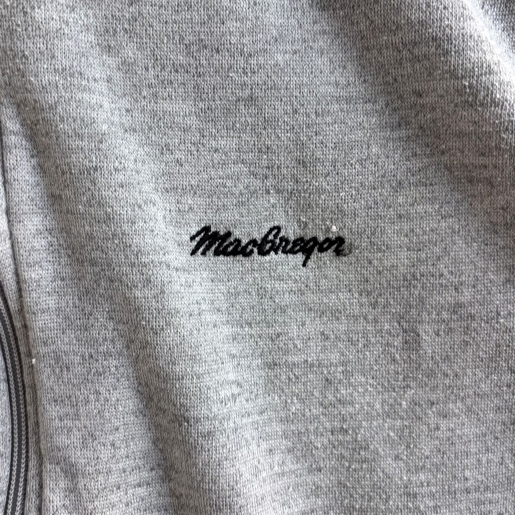 McGregor Vintage MacGregor Track Jacket Mens M Zip Fleece Striped Athletic Warm Up Size US M / EU 48-50 / 2 - 2 Thumbnail