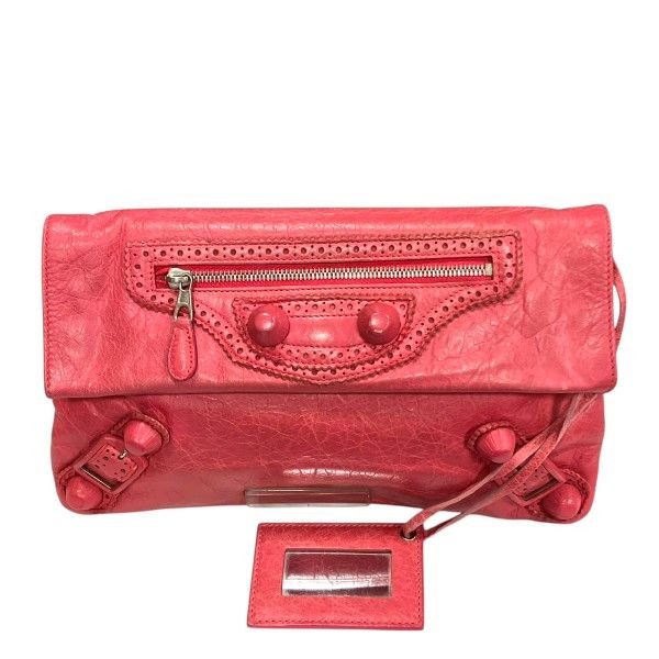 Balenciaga Balenciaga Classic Anjou Leather Clutch Bag Leather Clutch Bag 2045334 DUTY FREE for USA
