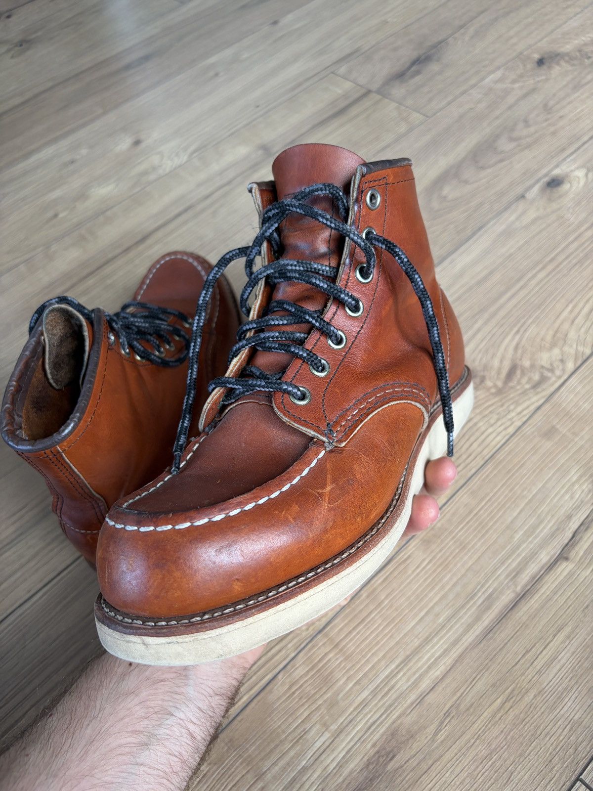 Red Wing Red Wing 875 Moc Toe Iconic Boots Size US 7.5 / EU 40-41 - 17 Thumbnail